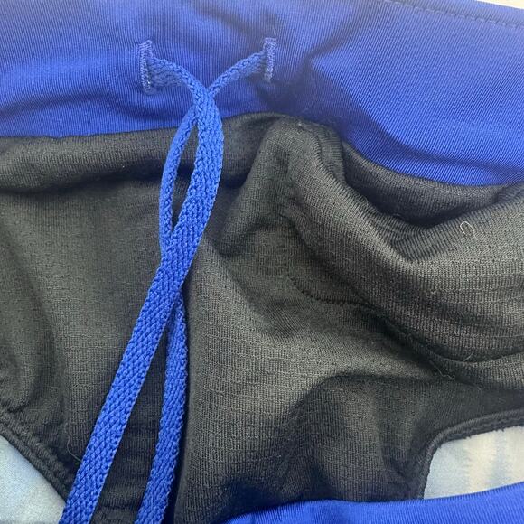 Under Armour Running Shorts Womens XS Loose Fit Lined Blue Abstract Activewear - Picture 4 of 7